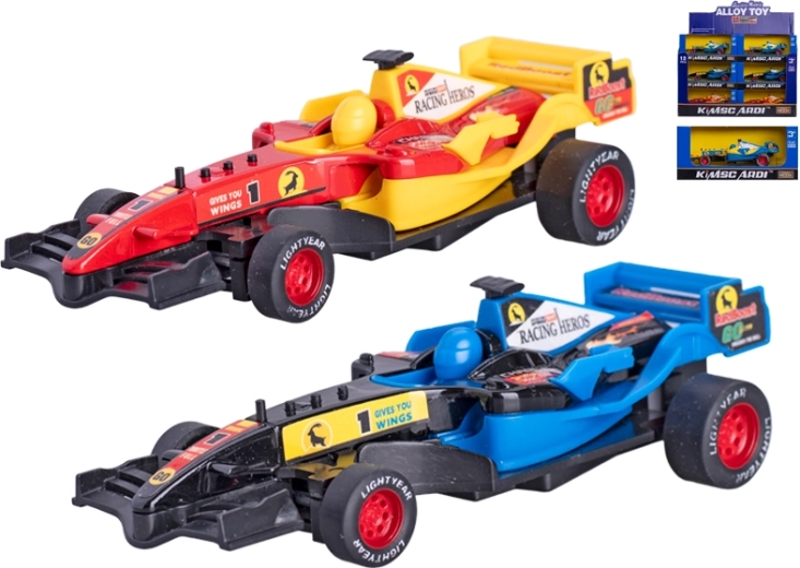 Modèle de formule en métal 12 cm avec rétrofriction