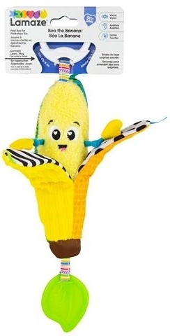 Lamaze ma première banane – jouet sensoriel et anneau de dentition pour bébés