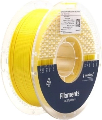 Filament PETG haute vitesse 1,75 mm 1 kg jaune