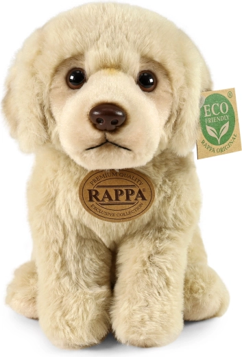 Chien labrador en peluche assis 23 cm