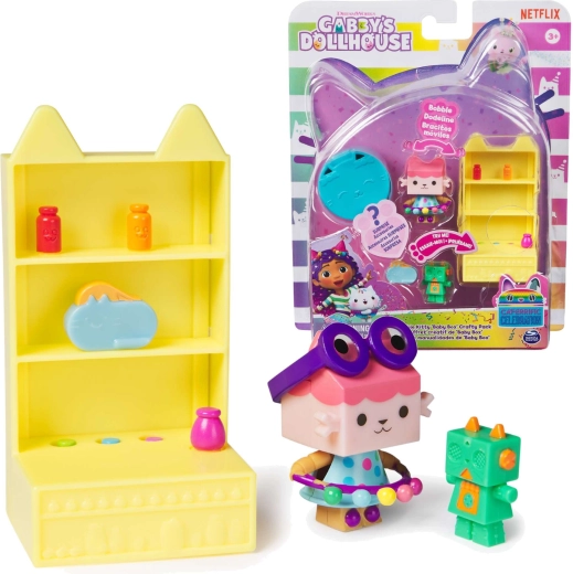 GABBY’S DOLLHOUSE – Figurine Tekturko avec accessoires
