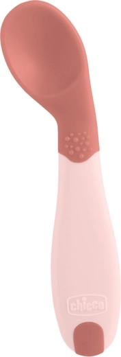 Chicco première cuillère rose 8 m+