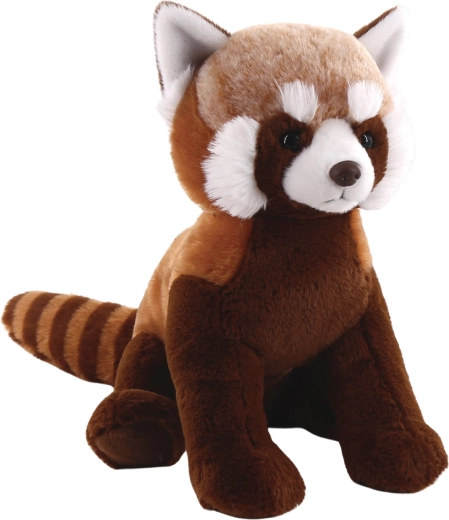 Panda rousse en peluche assise 30 cm Sparkys
