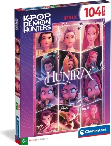 Puzzle Clementoni Super K-Pop Demon Hunters 104 pièces