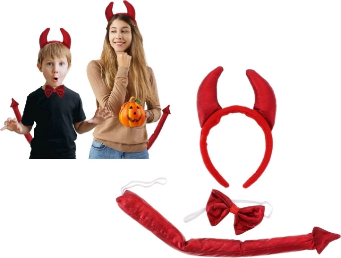 Ensemble de diable en satin