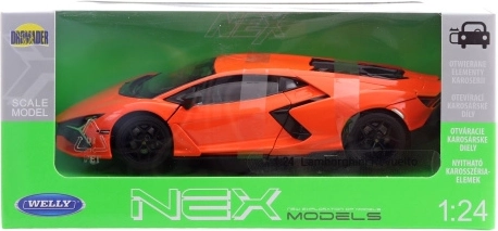Lamborghini Revuelto modèle de voiture métal-plastique 1:24