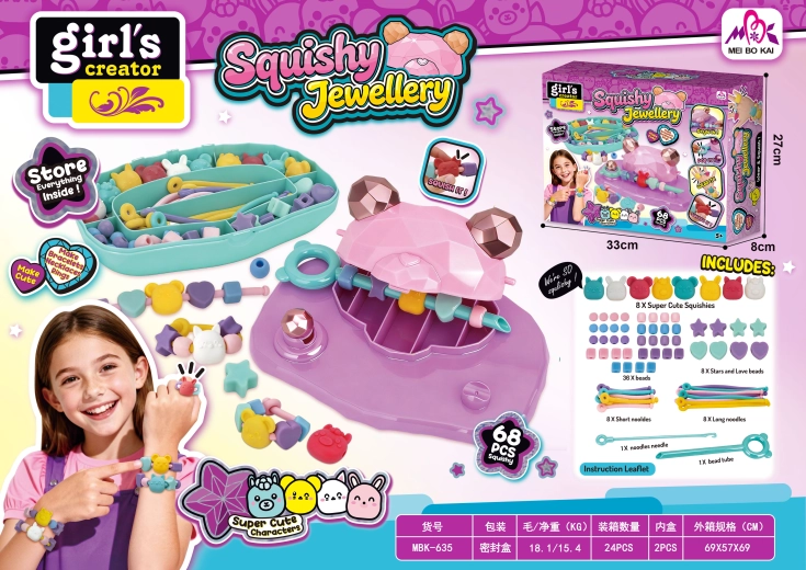 Mega kit de fabrication de bracelets