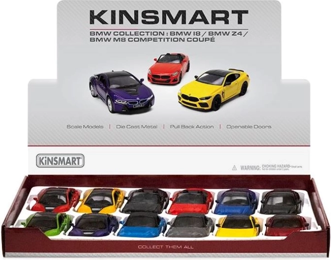 Modèle de voiture en métal BMW – collection (plusieurs modèles)