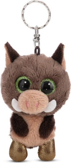 Porte-clés NICI Glubschis sanglier Truffle Fluffle 9 cm