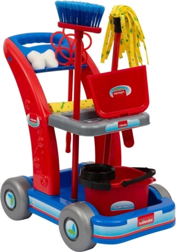Grand kit de nettoyage avec chariot Vileda