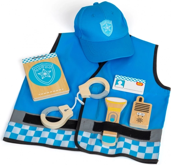 Déguisement policier pour enfant BIGJIGS TOYS
