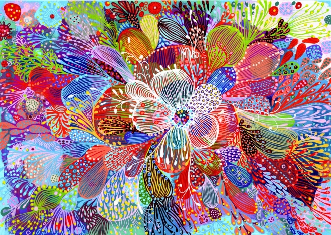 Enjoy Puzzle Fleurs de la Révolution 1000 pièces