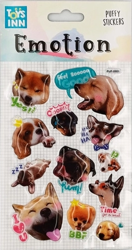 Autocollants Emotions – motif chiens