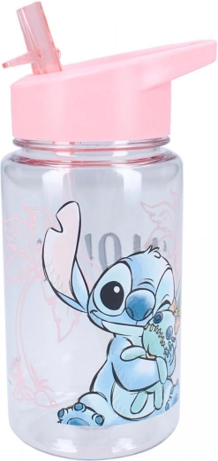 Bouteille en plastique Vadobag Lilo et Stitch avec paille 600 ml - 1 pièce