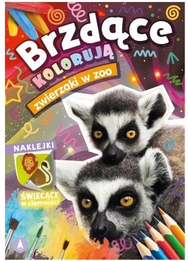 Les petits explorateurs colorient : les animaux du zoo – autocollants phosphorescents dans le noir