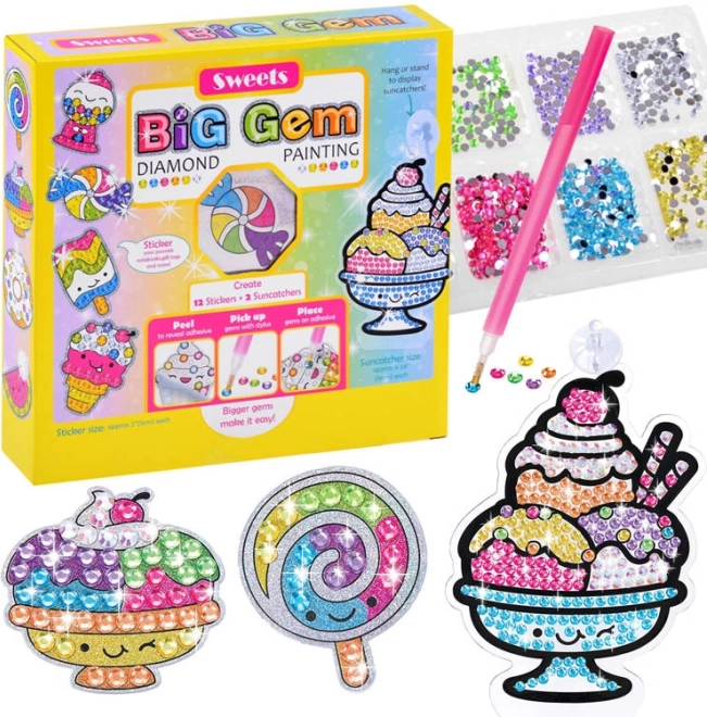 Kit créatif de peinture diamant – douceurs