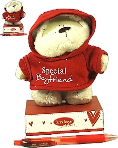 Petit ours en peluche Fizzy Moon en sweat à capuche - 1 pièce