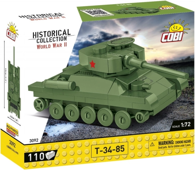 Jeu de construction COBI T-34-85 de la collection Historical Collection