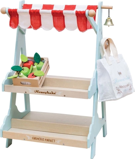 Stand de vente en bois pour jouer à la marchande Le Toy Van