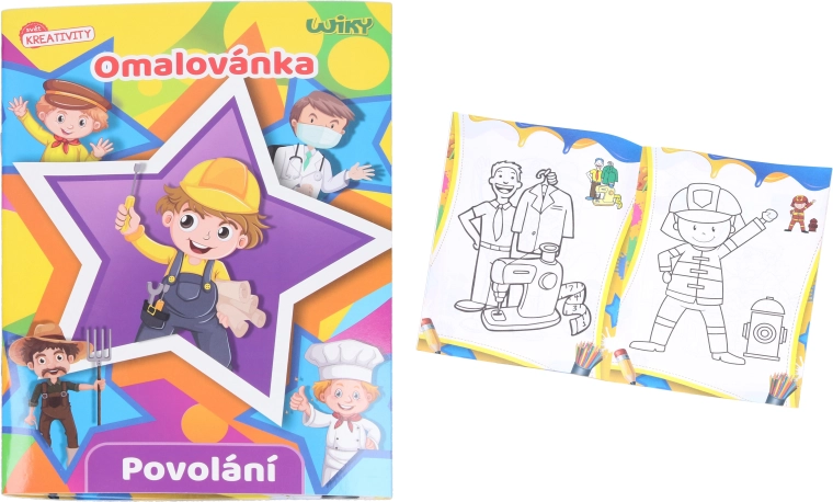 Coloriages métiers – 12 pages