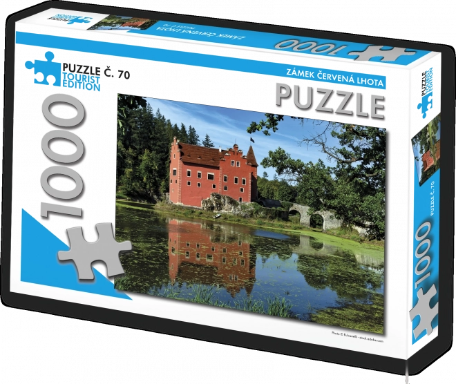 Puzzle Château Červená Lhota 1000 pièces Édition touristique