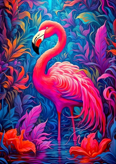 Profitez du puzzle Flamants roses 1000 pièces