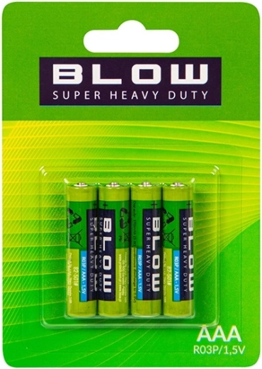 Piles BLOW AAA (R03P) Super Heavy Duty - 1 pièce