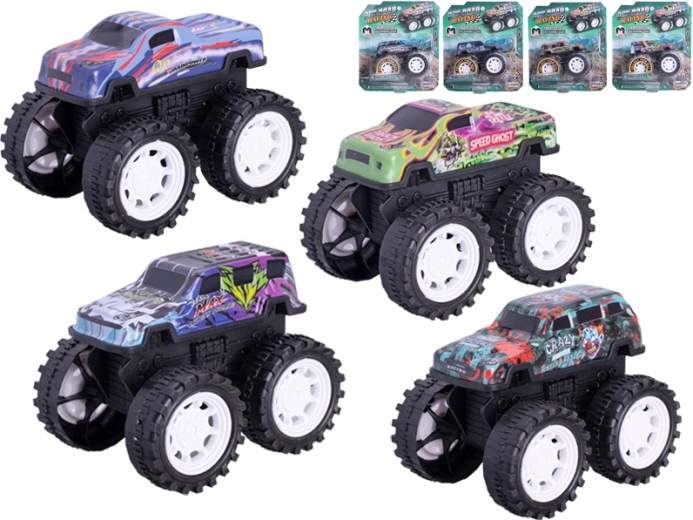 Monster truck en métal 10 cm à inertie