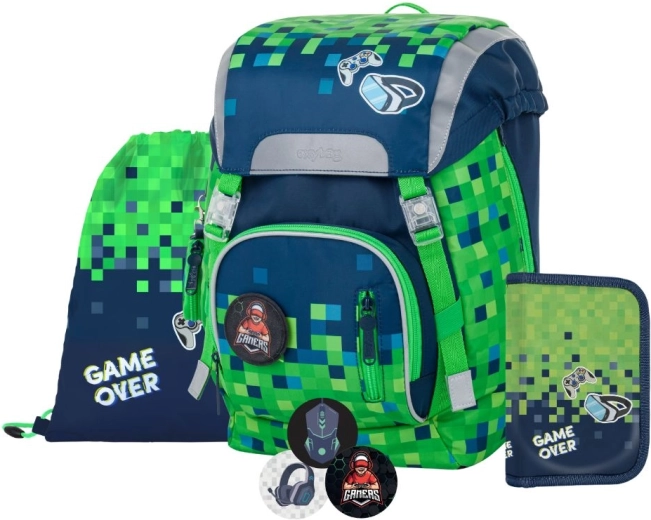 Set scolaire OXY SKY gamer – 4 pièces