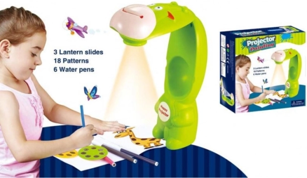 Table avec projecteur