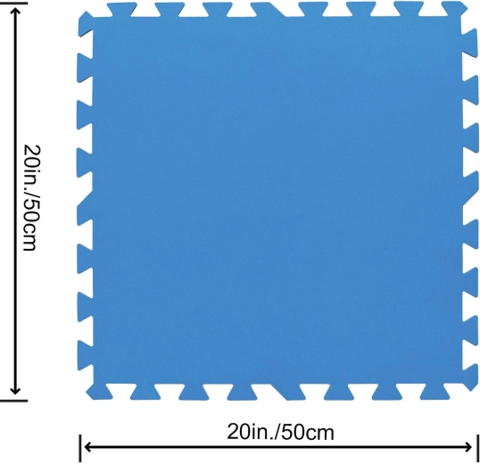 Tapis de protection pour piscine BESTWAY 50 × 50 cm