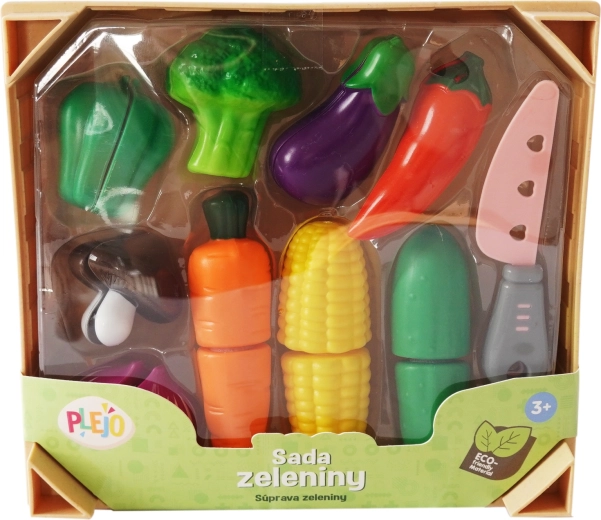 Kit PLEJO de légumes à découper dans une cagette