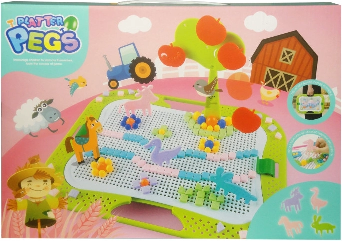 puzzle mosaïque coloré pour enfants