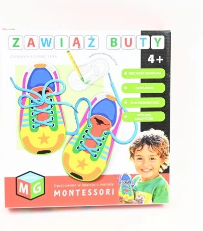 Jouet éducatif Montessori – Apprends à lacer tes chaussures