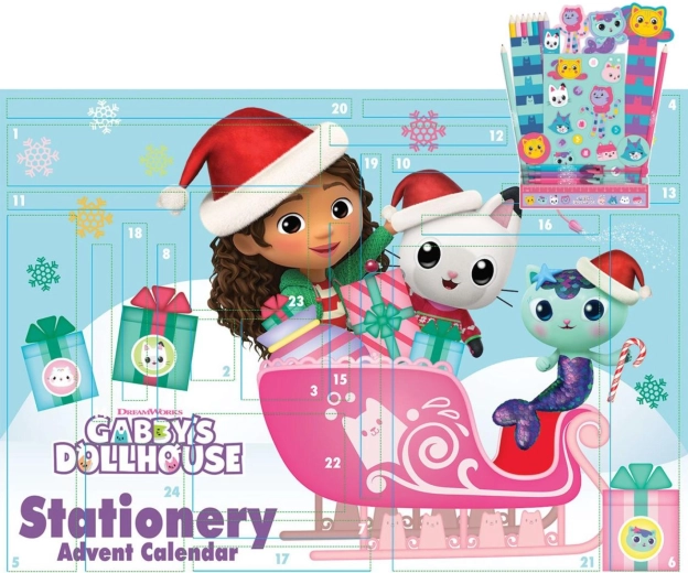 Calendrier de l'Avent de papeterie Gábi's Dollhouse