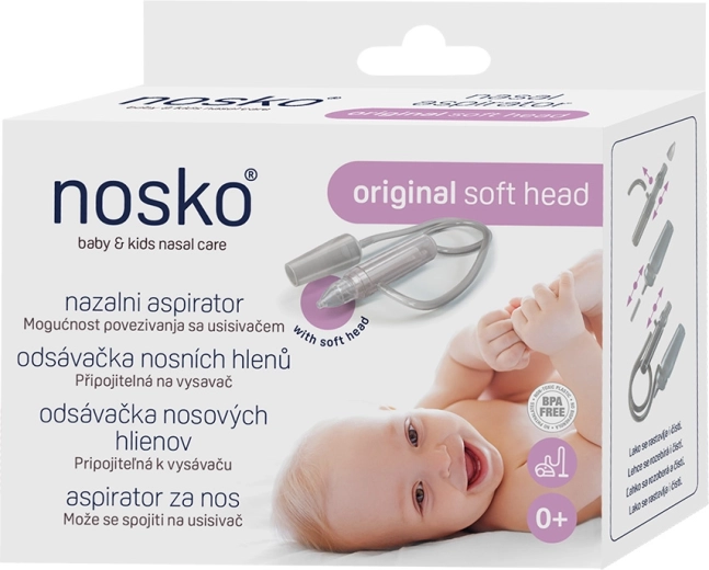Aspirateur nasal Nosko pour mucosités Soft Head