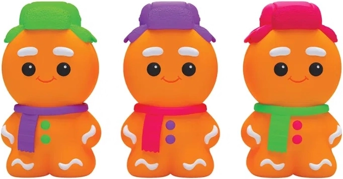 Bonhomme pain d’épices anti-stress NeeDoh phosphorescent