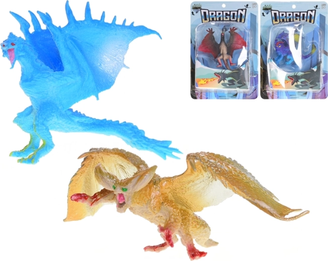 Figurine de dragon en plastique 8–10 cm