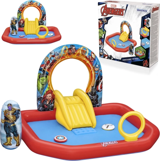 Centre de jeu aquatique gonflable MARVEL Avengers 211 × 198 × 125 cm