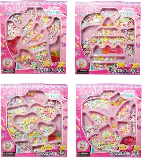 Perles colorées pour bracelets pour enfants