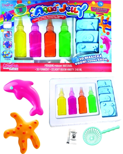 Aqua Jelly 3D personnages magiques, kit créatif