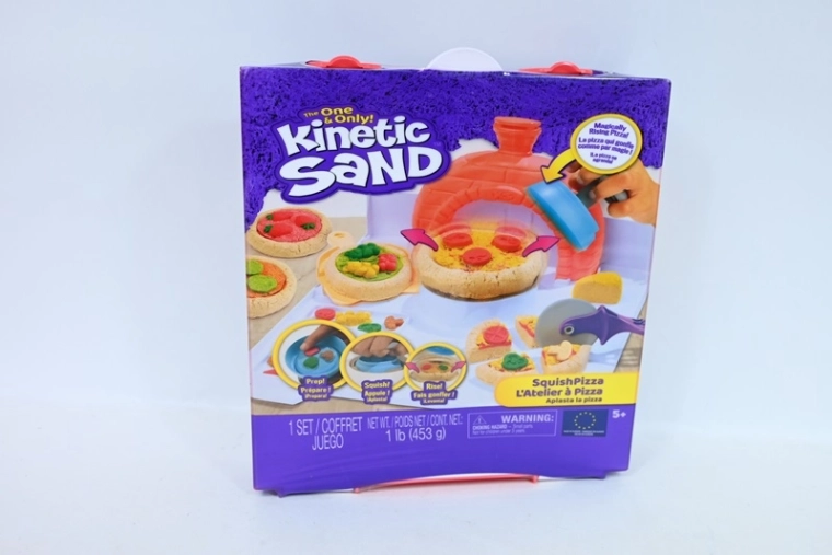 SPIN Kinetic Sand pizza à malaxer
