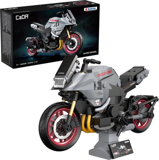 CaDA Suzuki Katana kit de moto 1:12 (310 pièces)