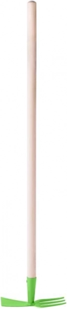 Binette double face pour enfants avec manche en bois 75 cm