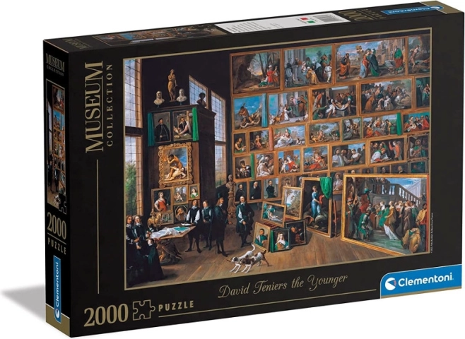 Puzzle 2000 pièces Musée Teniers Archiduc Léopold Wilhelm