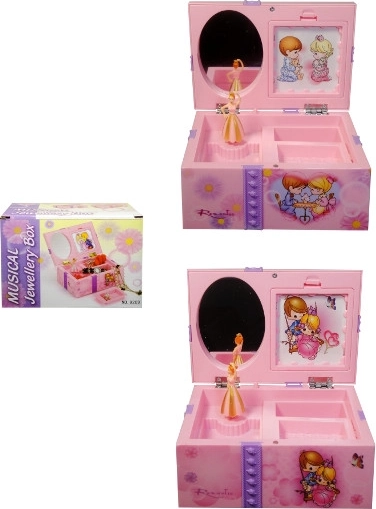Boîte à bijoux musicale pour enfants avec la mélodie Pour Élise