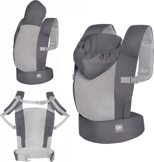 Porte-bébé ergonomique Kinderkraft Carrybee – Gris