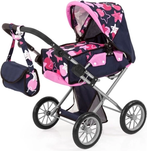 Bayer City Star poussette combinée pour poupées rose-bleu
