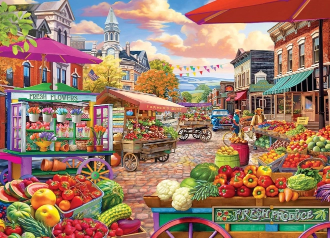 Puzzle Marché 1000 pièces Eurographics
