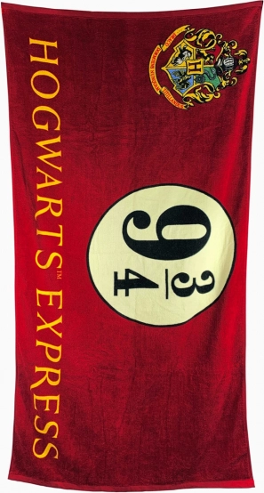 Serviette Harry Potter quai 9 3/4, 75 × 150 cm